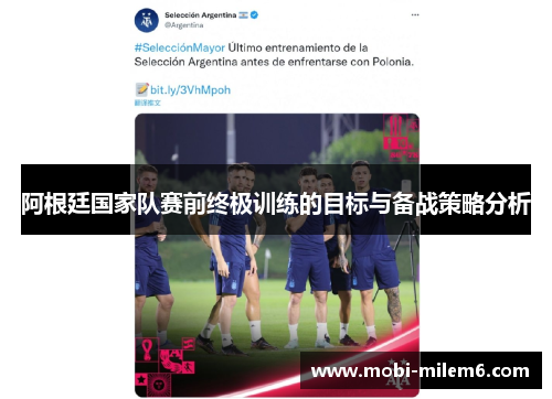 阿根廷国家队赛前终极训练的目标与备战策略分析