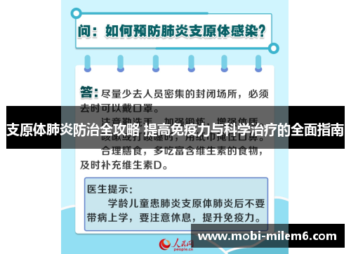 支原体肺炎防治全攻略 提高免疫力与科学治疗的全面指南