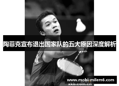 陶菲克宣布退出国家队的五大原因深度解析 陶菲克宣布退出国家队的五大原因深度解析